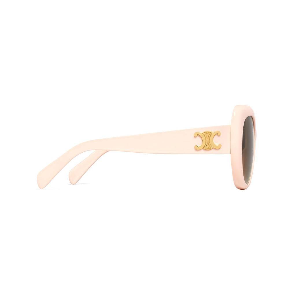 CELINE Triomphe 06 Sunglasses In Acetate Women's 4S226CPLB01AV