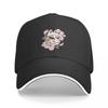 Japanese Kitsune Mask and Sakura Flower Cap Baseball Cap Cap Winter Baseball Women Caps Unisex's