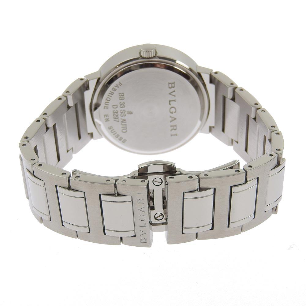 BVLGARI Bvlgari Bvlgari Watches BB33BSS blackDial Stainless Steel Mechanical Automatic Boys Used