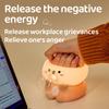 Adorable Bubble-Blowing Otter Silicone Night Lamp Soft Glow for Bedside Light Funny Kid Gift for Toddler Safe Cute Nursery Decor