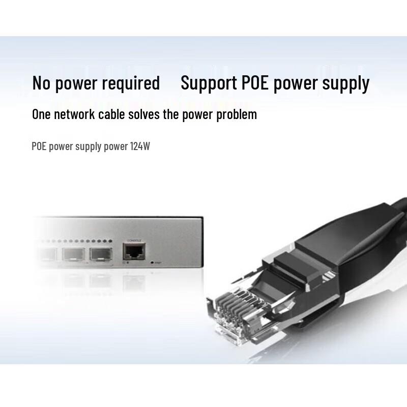 Huawei S5735S-L8P4S-A1 8-Port Gigabit PoE Unmanaged Network Switch