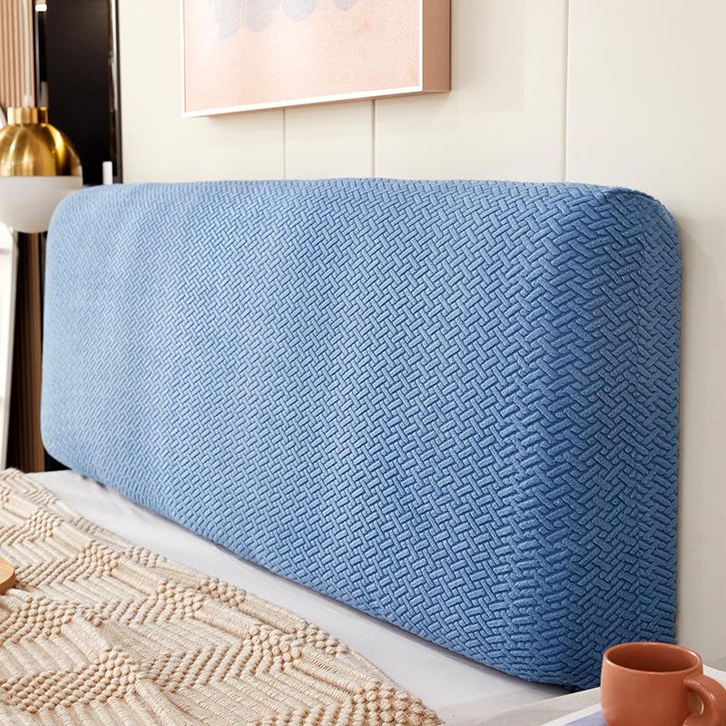 Headboard Covers, Stretch Bed Headboard Slipcover, Dustproof Protector Cover for Linen Fabric Tufted Upholstered Headboard