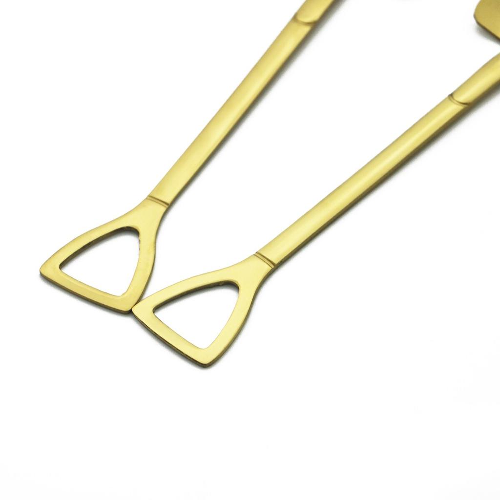 Креативный Радужный набор ложек из нержавеющей стали, ложка для перемешивания мороженого, инструмент для чая, десертная кофейная ложка, набор столовых приборов для вечеринки