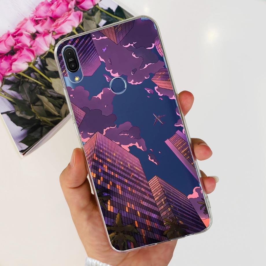 For Asus Zenfone Max Pro (M1) ZB601KL/ZB602K X00TD Back Cover Case Soft Clear Silicone Shockproof Protection Funda Coque