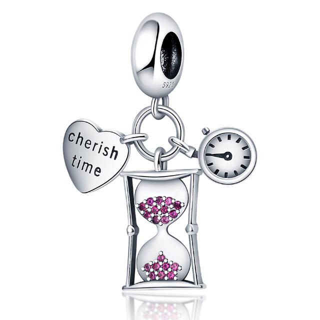 Очаровательные ювелирные изделия, модная шапка из стерлингового серебра 925 пробы с кроликом, подвеска из бисера, подходит для браслета для женщин, ювелирные изделия своими руками