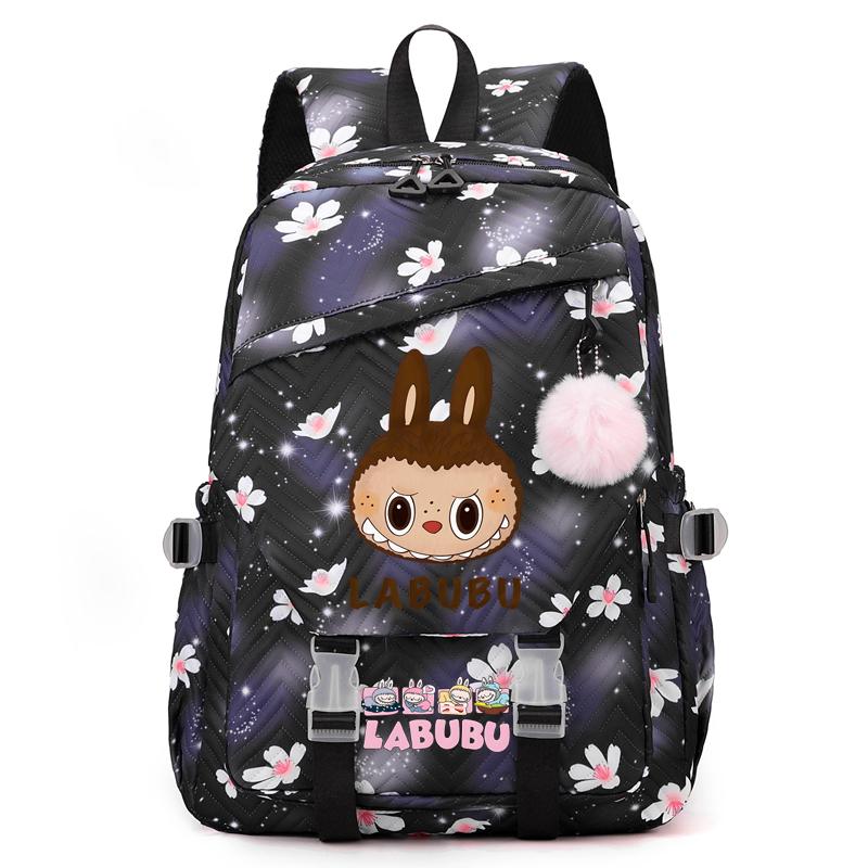 Cartoon Printed Backpack Student Kid Boy Girl Bookbag Teenger Large Capacity Waterproof Schoolbag Travel Bag Gift Mochila