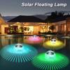 Led Solar Floating Lamp Swimming Pool Ball Solar Panel Powered Pond Drift Waterproof Glow Show Disco Color Changing Light