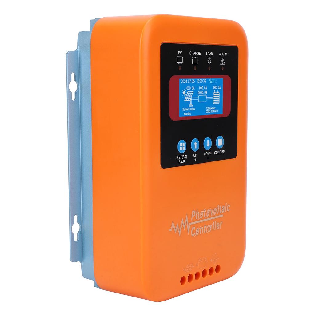 MPPT Контроллер заряда солнечной батареи 12В 24В 36В 48В Регулятор аккумулятора солнечной панели ЖК-дисплей с подсветкой 80А Фотоэлектрический