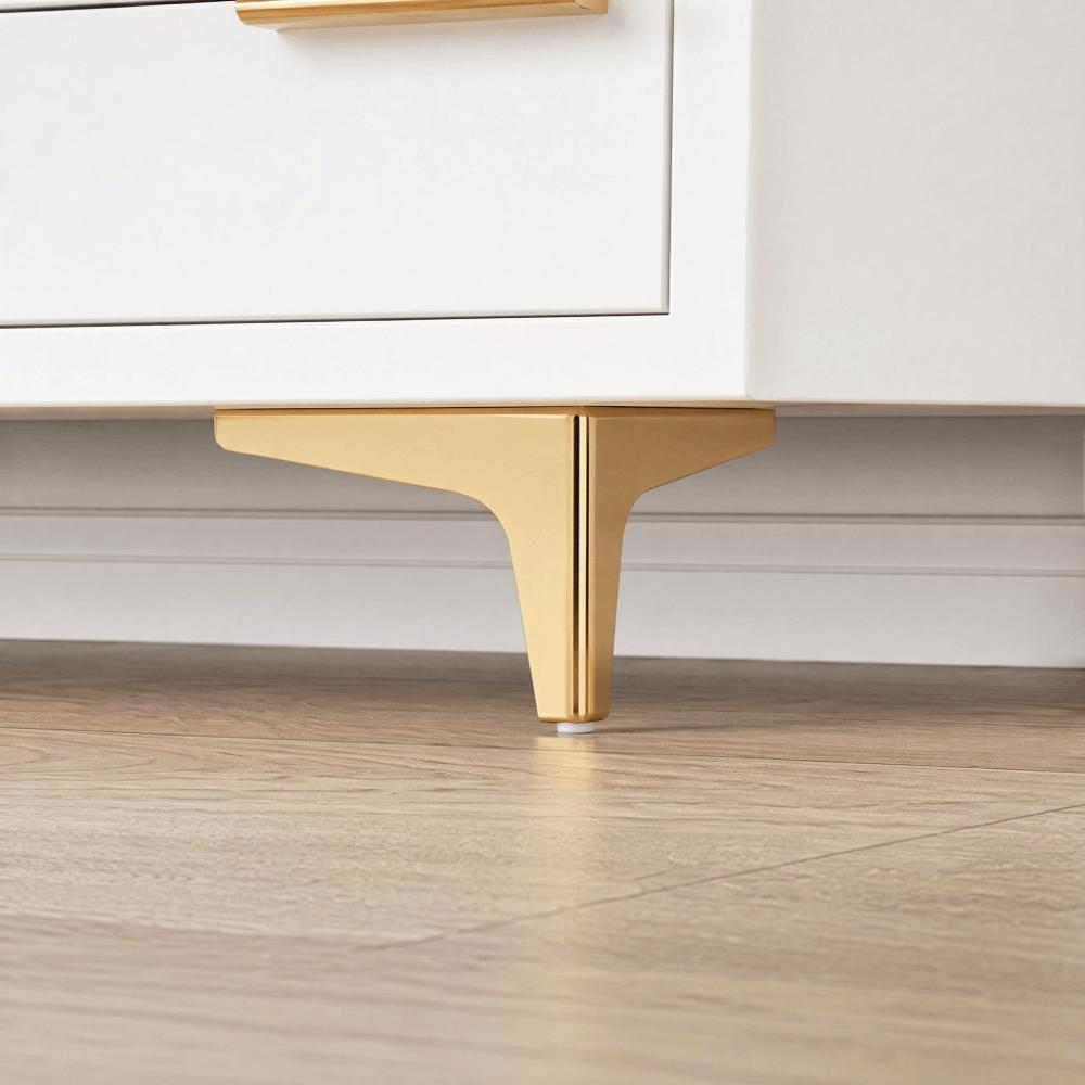 Gold Sofa Feet Screw in Cabinet Feet Modern Furniture Legs Couch