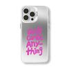 English compatible Apple iPhone 15 Pro Max phone case, iPhone 14, iPhone 13 Pro text case, iPhone 12 color silver case, 2011 new model.