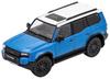 Gaincorp Products Scale Toyota Land Cruiser Prado 250 Finished Model 1/64 (LHD) - Blue,
