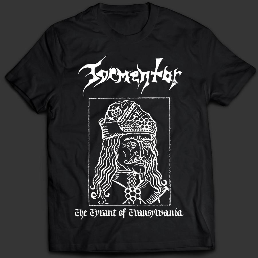 TORMENTOR band The Tyrant Of Transylvania black T-shirt Unisex XX306