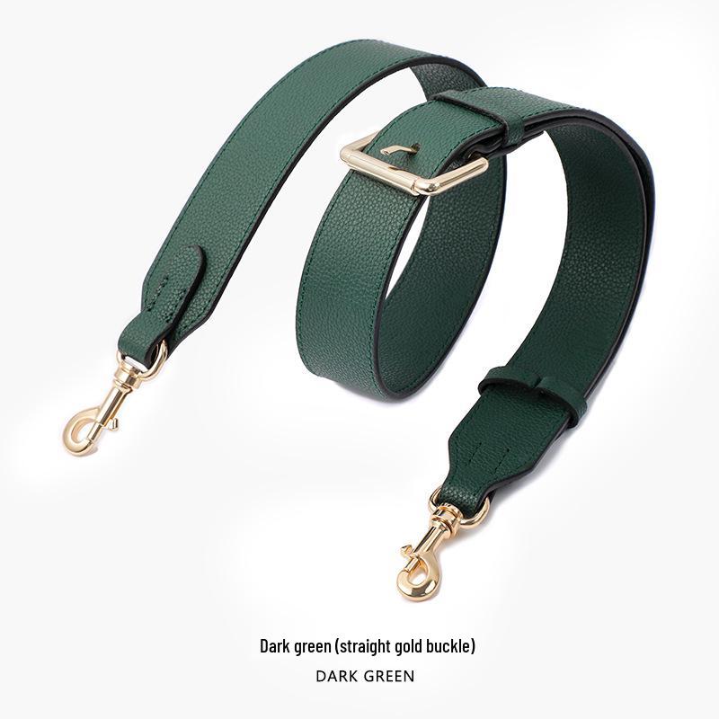 Универсальный широкий плечевой ремень из коровьей кожи с зернистой текстурой личи для сумки Dionysus (модель: MHS-A-9)