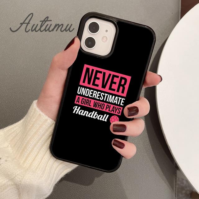 Чехол для телефона Handbal Sport для iPhone 17 Air 15 16 16e 11 12 13 14 Pro Max Plus Cover coque Fundas Shell