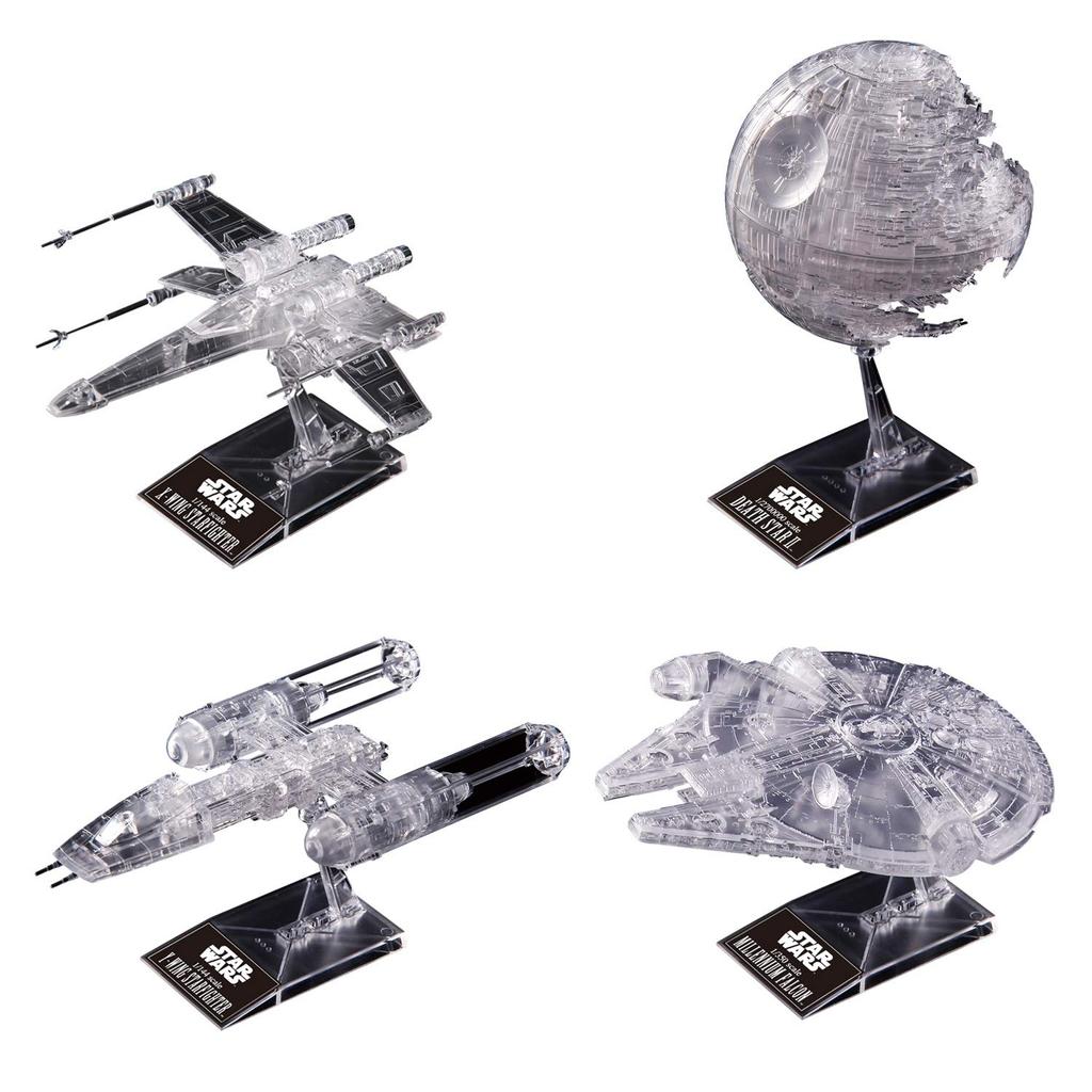 Пластиковая модель набора «Звездные войны: Чистый транспорт» 1/144, 1/350 и 1/2700000 «Звездные войны/Возвращение джедая»