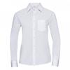 Womens/Ladies Poplin Easy-Care Long-Sleeved Shirt