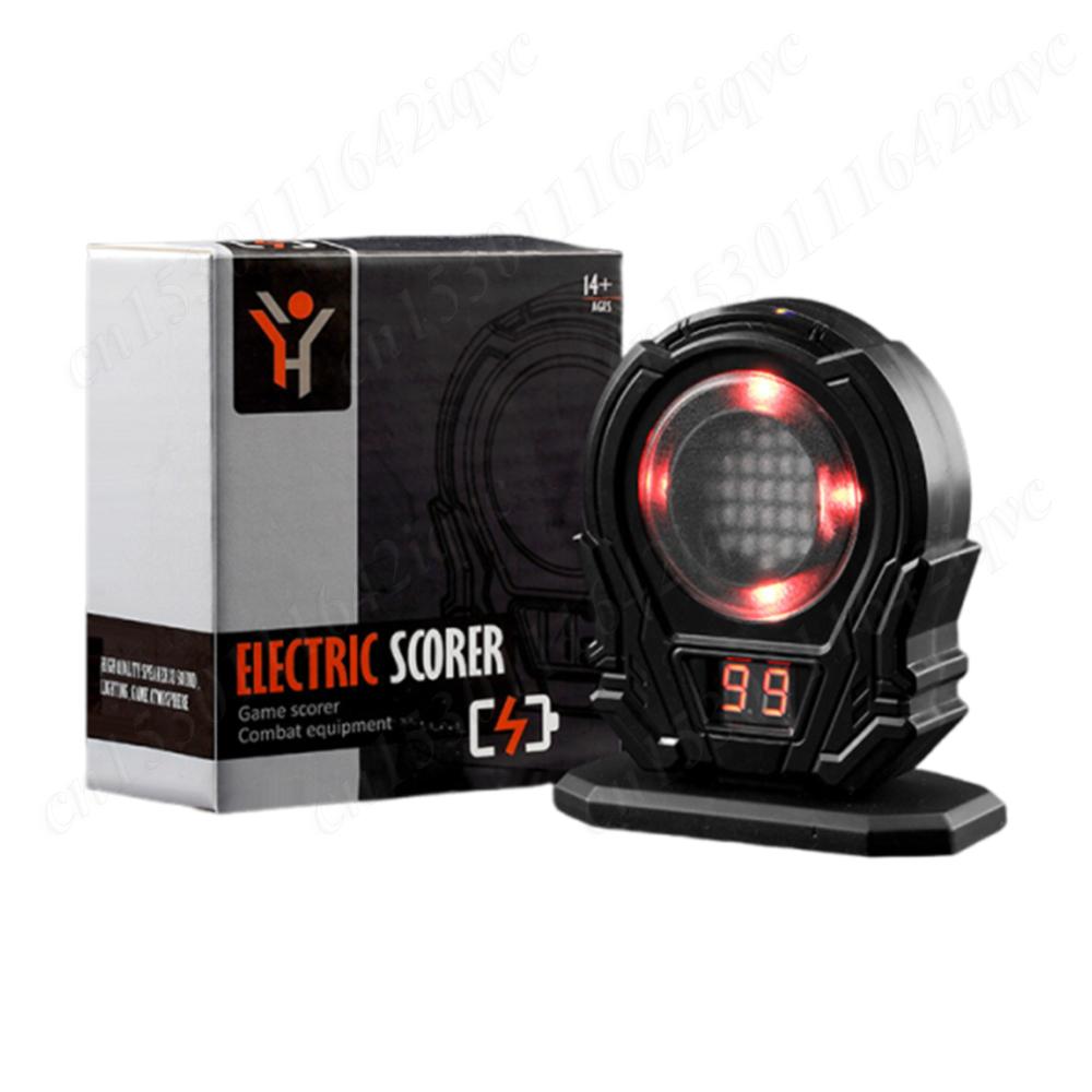Electronic Scoring Laser Target Infrared Induction Portable Shooting Light Counting Trainer System Sound Effects Training Toy