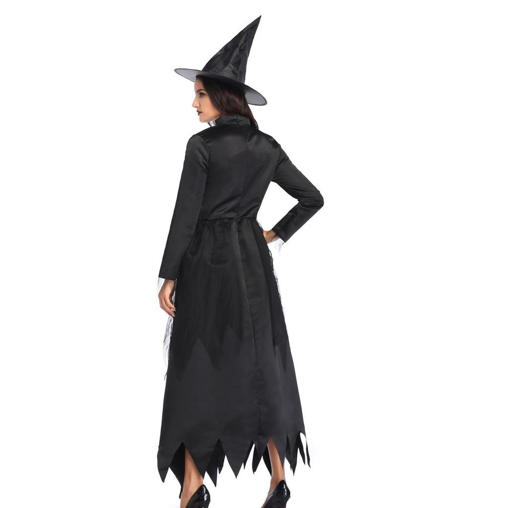 Women's Halloween Black Devil Costume Witch Costume Uniform Party Costume