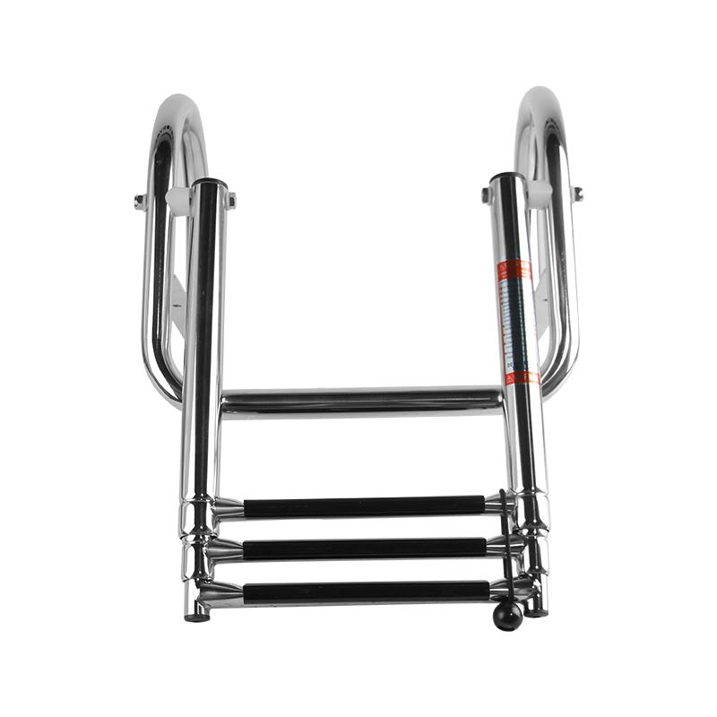Alastin 3 Steps Boat Platform Folding Ladders Telescopic Swimming Pool Ladder With Handrail Marine Accessories