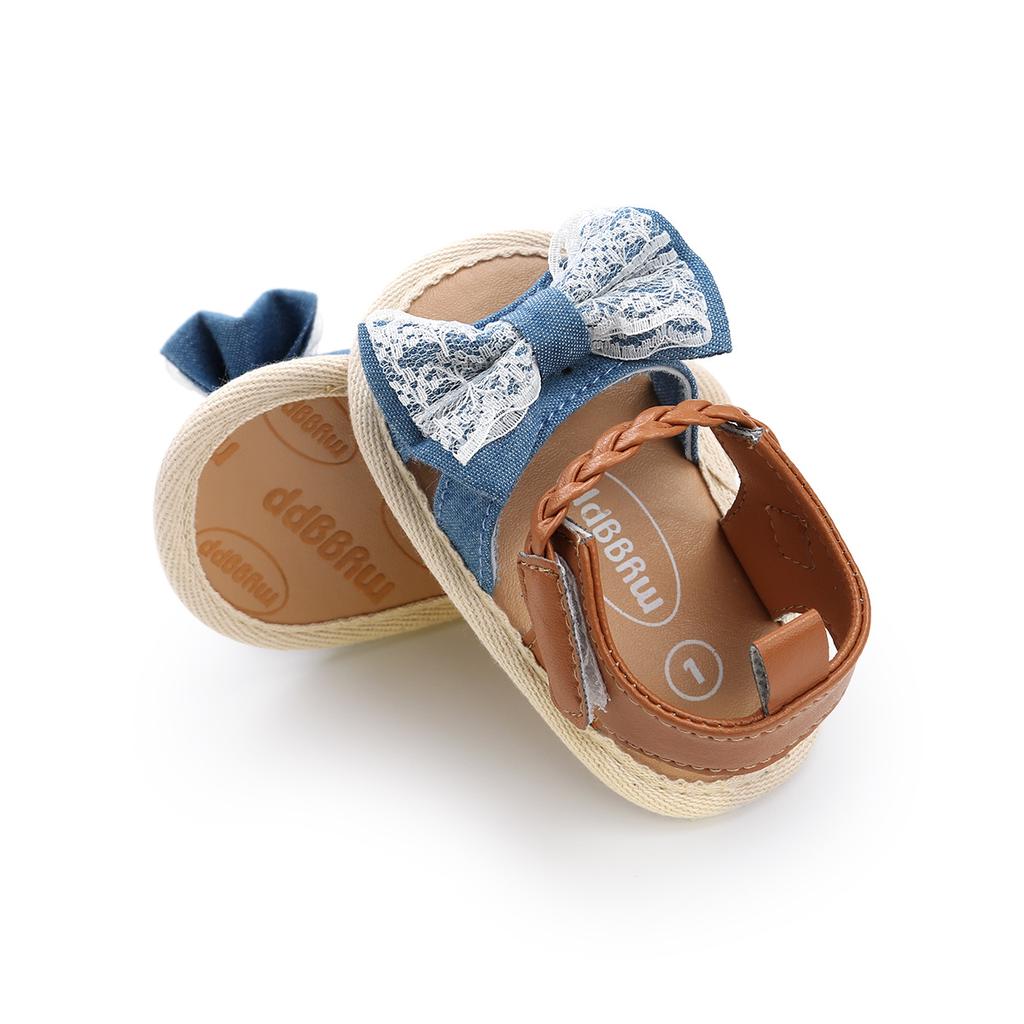 MYGGPP Lace Baby Sandals Baby Shoes Baby Sandals Baby Shoes Toddler Small Cloth Bottom