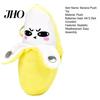 Portable Music Toy Keychain Musical Banana Plush Toy, Fruit Sensing Metronome with Sounds, Interactive Kids Sound for Kids, Cute Motion Sensor Keyring
