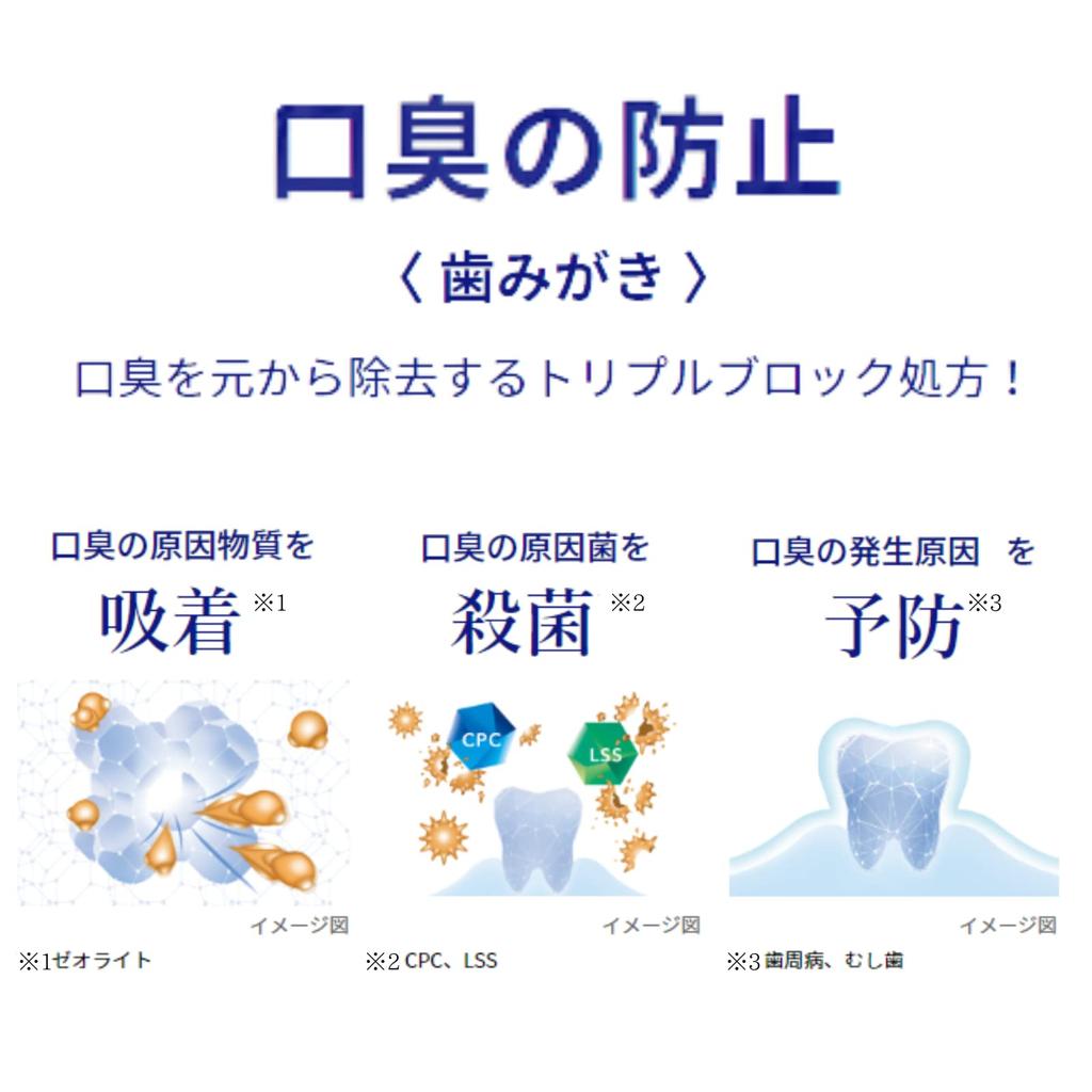 Лечебная зубная паста Breath Labo Multicare — 2 основные причины плохого дыхания Crystal Clear Mint 90 г Содержит CPC Предотвращает кариес и заболевания пародонта