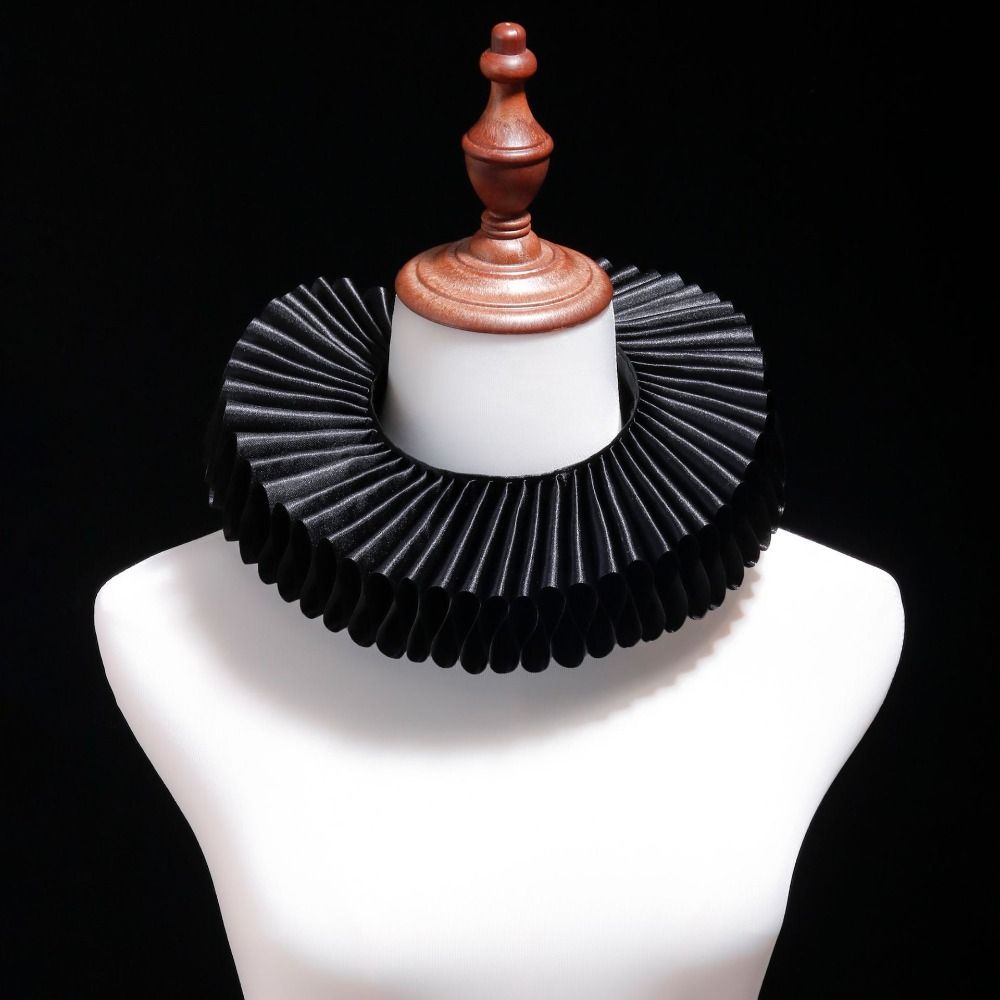 Detachable Renaissance False Collar Vintage Retro Ruff Collar Wedding