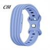 Adjustable Watch Band Silicone for Google Fitbit Air, Water Sweat Flexible Wristband Resistant Sport Band, Fitness Tracker Strap Replacement