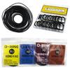 200Pcs/Set Repair Tools Rubber O-Ring Thickness 0.5mm/0.6mm O-Ring Gasket Watch Back Case Rubber