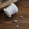 Transparent Colorful Xmas Tree Ornaments String Bead Xmas Hanging Pendant  Gift