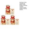 Little Pocket Christmas Hug Cute Mini Resin Santa Claus Ornaments with Encouragement Cards Pocket Hug