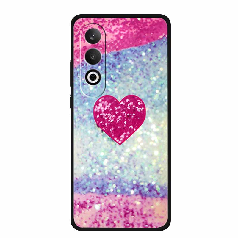 For OnePlus Nord CE4 Case Soft Black Silicone Cases Cover for OnePlus Nord CE 4 5G Cartoon Animal Funda 6.7" 1+ Nord CE4 Cover