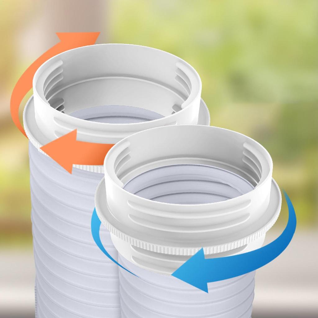 Air Conditioner Exhaust Hose Coupler Air Conditioner Hose Adapter Cooling Tools Cover Joint Fitting Vent Drain Split Window