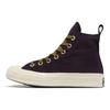 Converse Chuck 70 Counter Climate GORE-TEX Высокие черные вишнево-желтые кроссовки унисекс Purple Egret A01387C