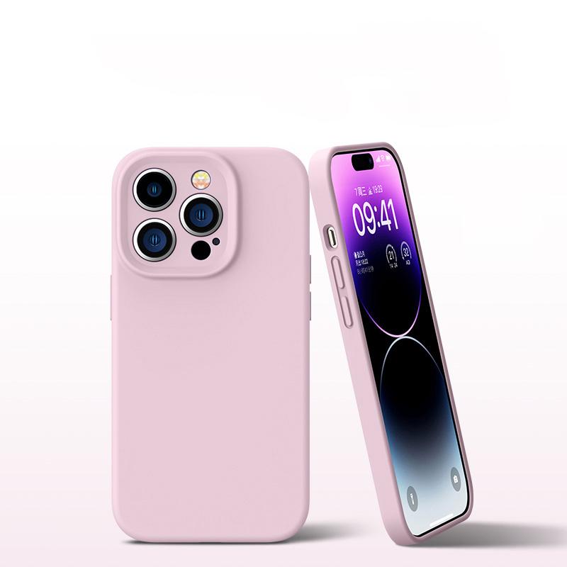 Противоударный защитный чехол из жидкого силикона для Samsung Glalaxy S24 S23 Ultra Redmi 9C 9A 10A 12C Note 9 Pro 9S iPhone 15 14 13 OPPO с полным покрытием объектива