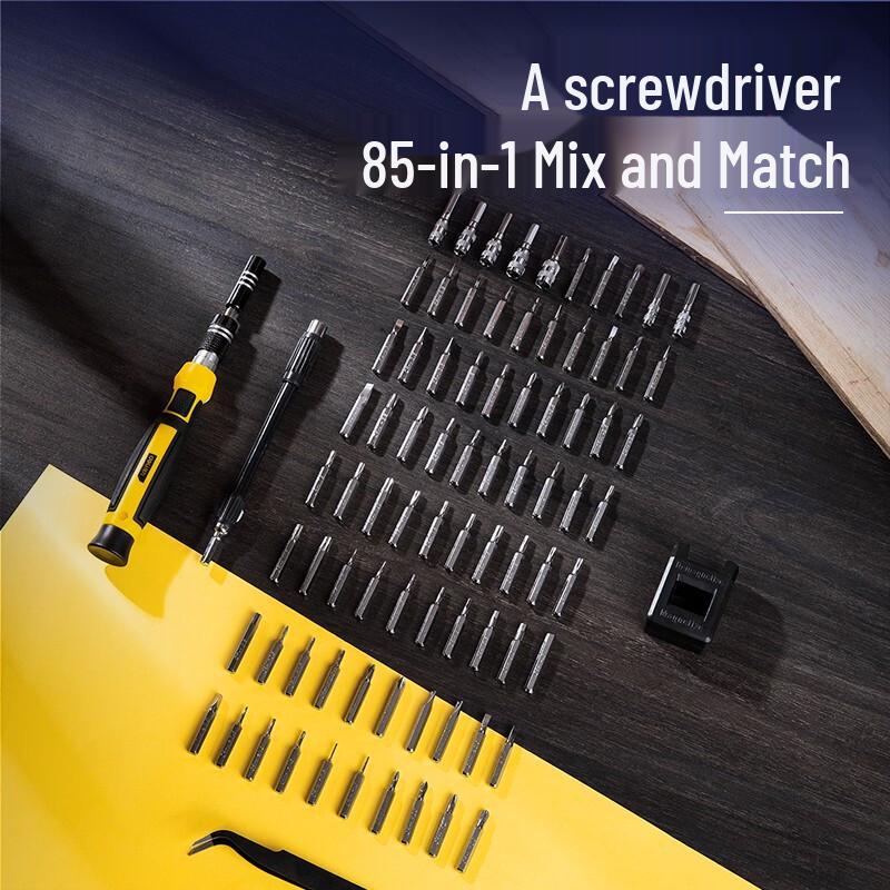 Deli 85-Piece Electronic Precision Repair Tool Kit
