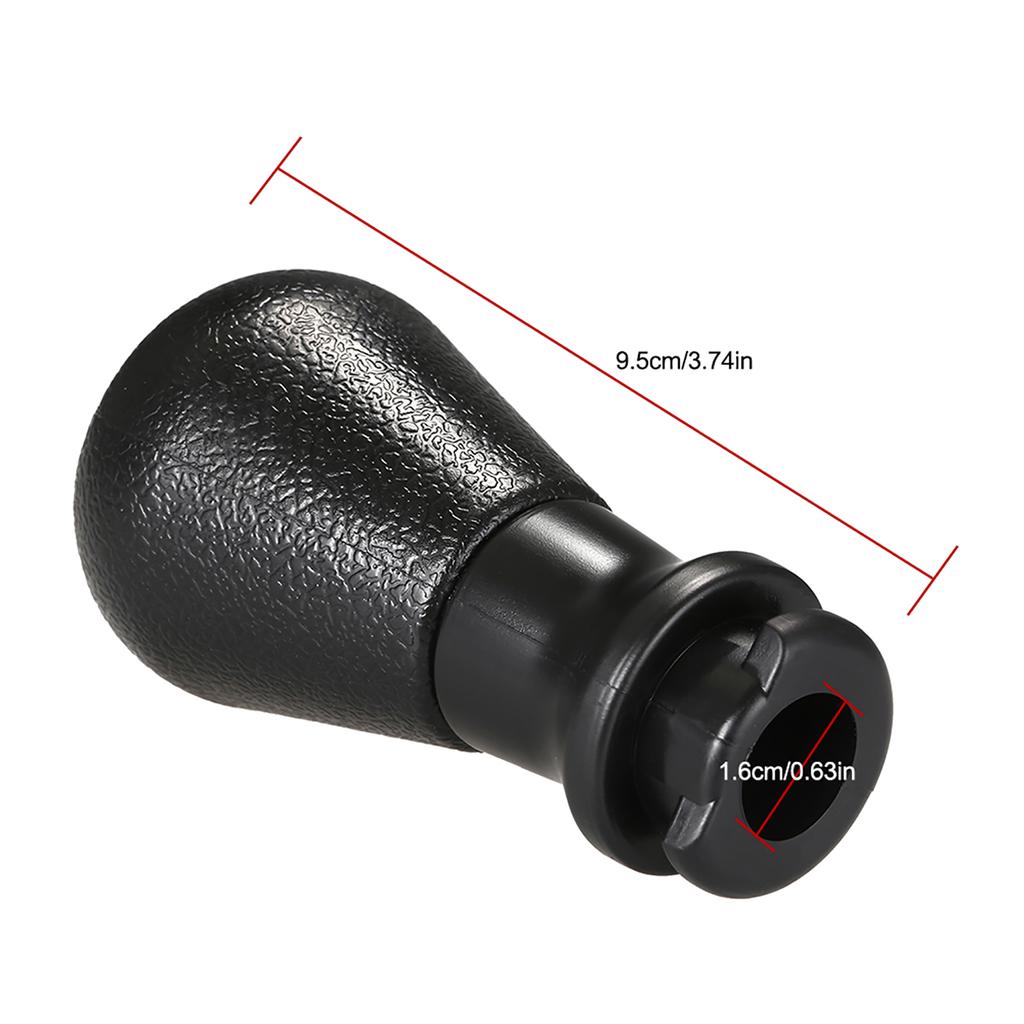 Gear Stick Shift Knob Head Lever Adapter Manual 5 Speed Transmission Replacement for Peugeot 206 207