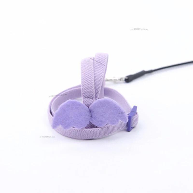 Длинный тросовый поводок для птиц, поводок для дрессировки против укусов, поводок для летающих птиц, декоративный маленький жилет для попугаев, веревка