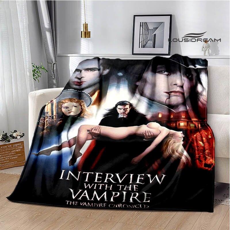Interview with the Vampire Printed Blanket Picnic Blanket Blankets for Beds Thin Blanket Birthday Gift