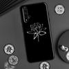 Цветок Лотоса Для Huawei P30 P20 P40 Lite P60 Pro Nova 5T 12s 12i 11i Y90 Y70 Y60 Y61 Y91 Y72 9 10 SE Чехол