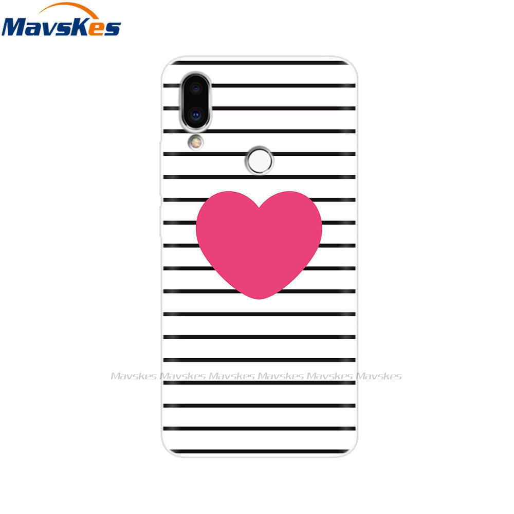 Мягкий чехол из ТПУ для Meizu Note 9 с принтом кошки, животного, цветка, защитные силиконовые чехлы, корпуса для телефона, сумки, бампер для Meizu Note9