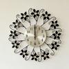 Quartz Movement Silent Wall Clock Metal Frame Wall-mounted Clock Fashion Decorative Clock  Kitchen