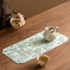 Tea Set Mat Cloth Water Resistant Pad Decorative Table Placemat for Teahouse Farmhouse Home