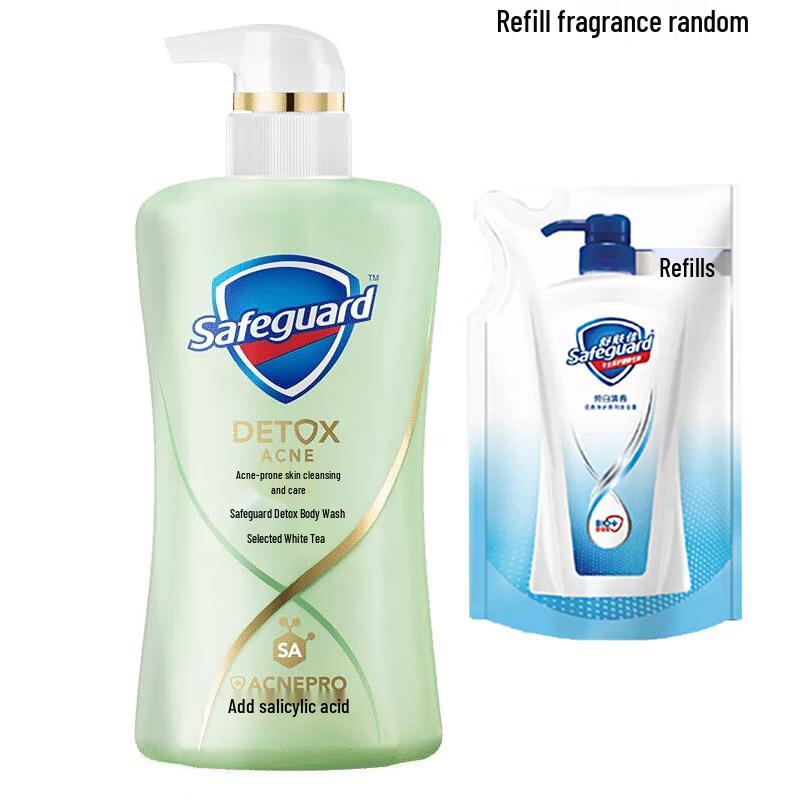Набор гелей для душа Safeguard Белый чай