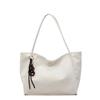 Large-capacity Bag Women's 2025 New Retro Simple Shoulder Bag Texture Tote Bag for Class Casual Commuting