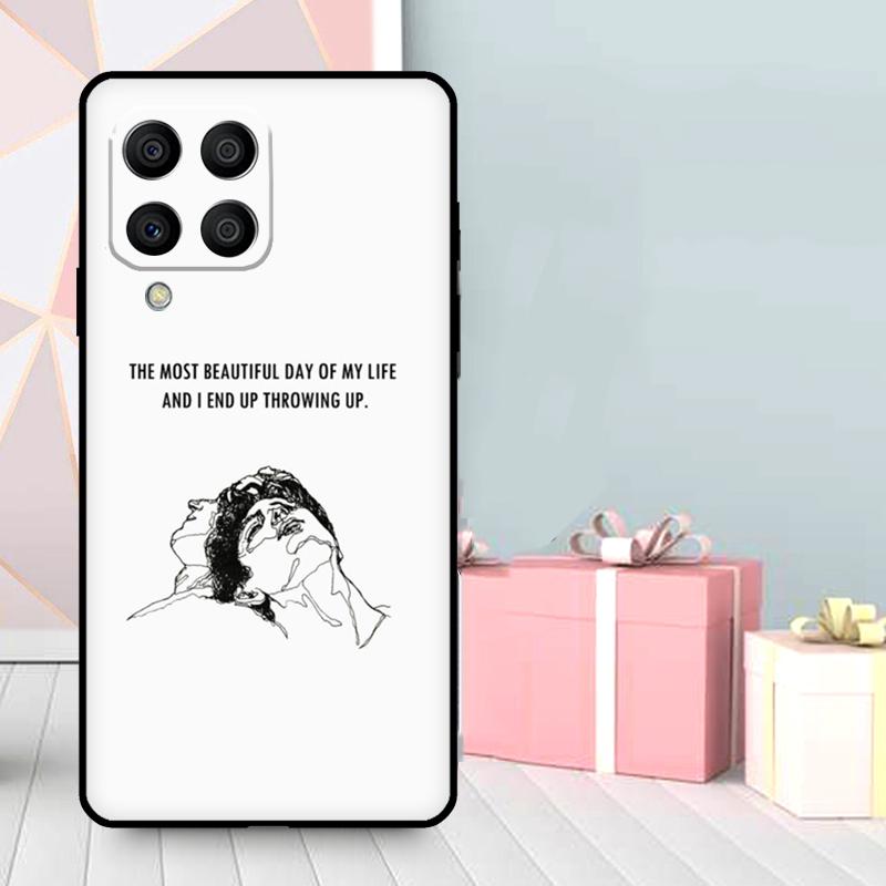 Чехол с эстетикой «Назови меня своим именем» для Samsung Galaxy M06 M11 M31 M14 M34 M54 M12 M32 M52 M15 M13 M16 M36 M56 M53 M35 M55