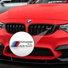 QXFA9 1Pcs M Logo 3D ABS Car Styling Front Grille Badge Emblem Accessory For BMW M M2 M3 M4 M5 M6 G80 G06 G07 G42 G14 G15 G16 F82 F20