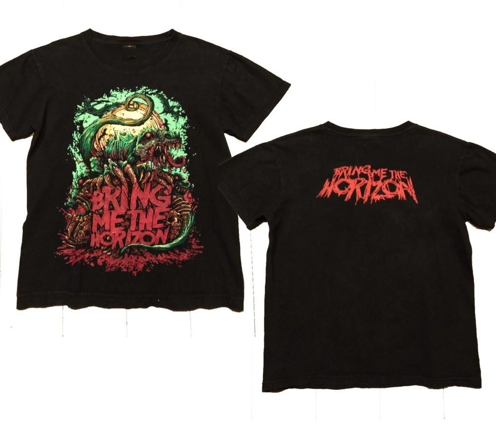 ГОРЯЧИЙ ТРЕНД НОВИНКА!!! Футболка Bring Me The Horizon, подарок фанату РЕДКАЯ! Футболка Unisex