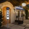 360-Degree Solar Address Sign Auto Illuminates LED House Number Sign  Night Lighting