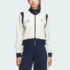 adidas Originals РЕТРО СПОРТИВНАЯ КУРТКА SPORTY CLUB Куртки и Пальто Женские Нефритово-Белый JM8022